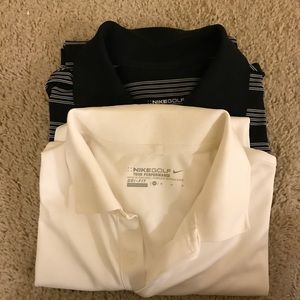 2 Nike Men’s Dri-fit Polo (M)